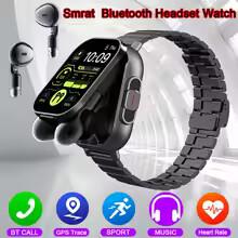 Smart Watch 2 in 1 With Earphone