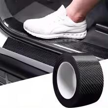 D Nano Carbon Fiber Car Bumper Door Guard Protection