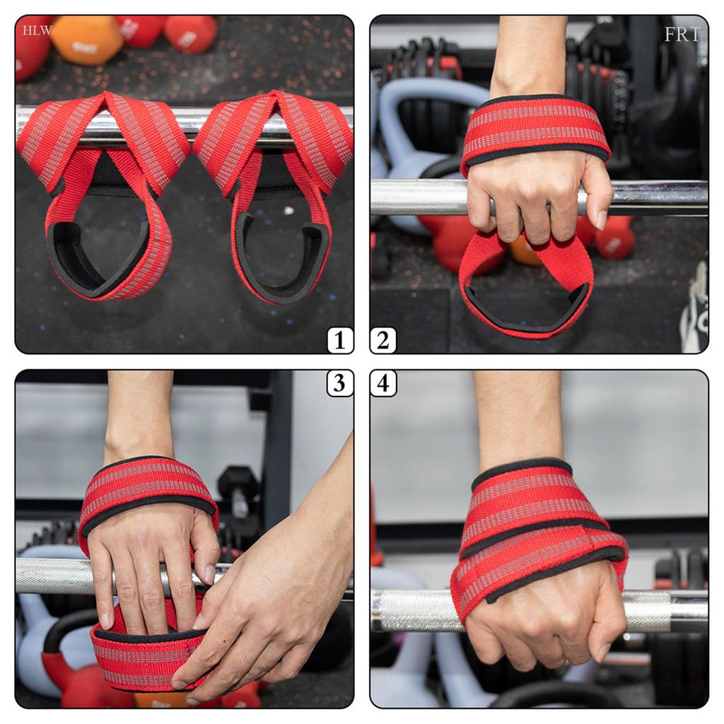 Weightlifting Straps 1 Pair Lifting Wrist
