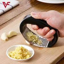 Stainless Steel Garlic Press