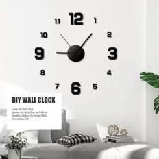 Creative Frameless DIY Wall Clock