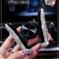 Car Phone Holder Diamond Crystal