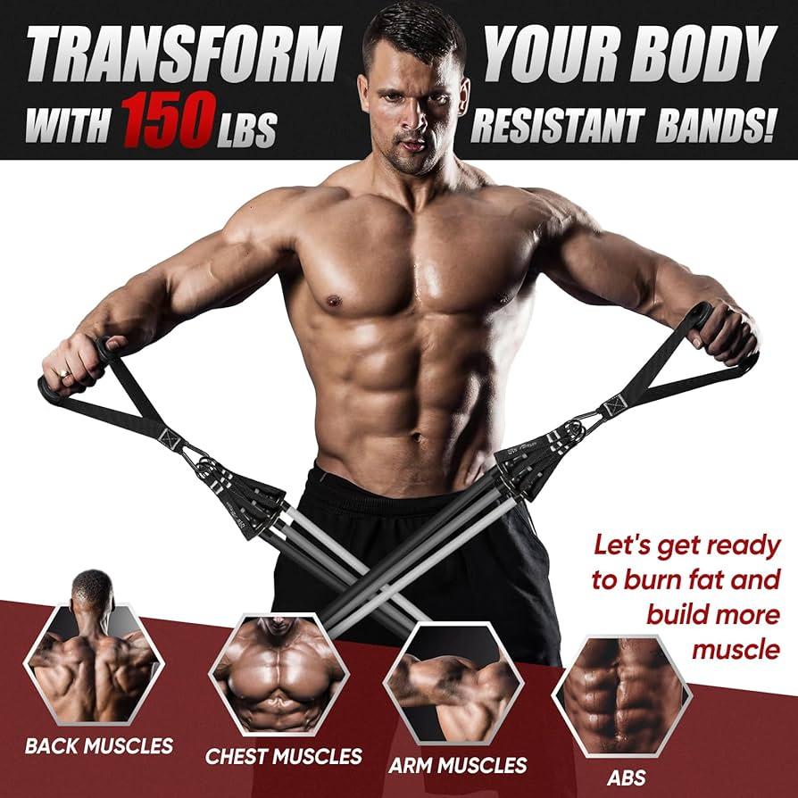 Resistance Bands Set Tension Pull Rope