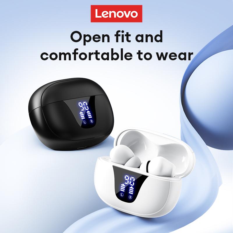 Original Lenovo XT58 Wireless BT 5.4 LED Display Screen Earphones 360° Stereo Sound Music Earbuds Gaming Sports Earphones