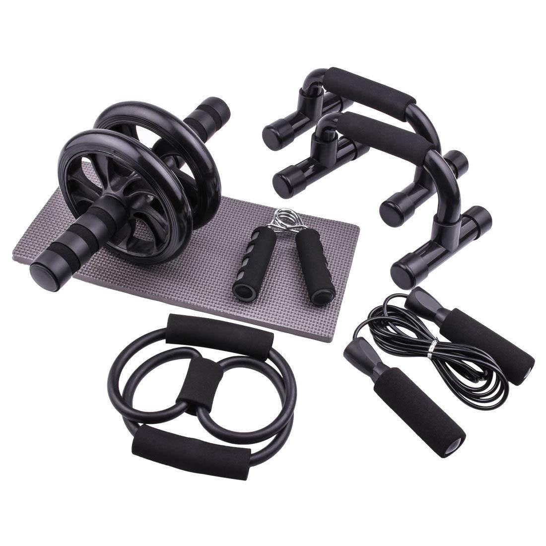 Home Office Fitness Gym Abdominal Stomach Exercises Equipment Training Muscle Wheel